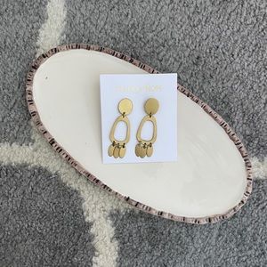 Modern Drop Earrings